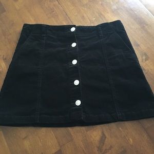 Black skirt